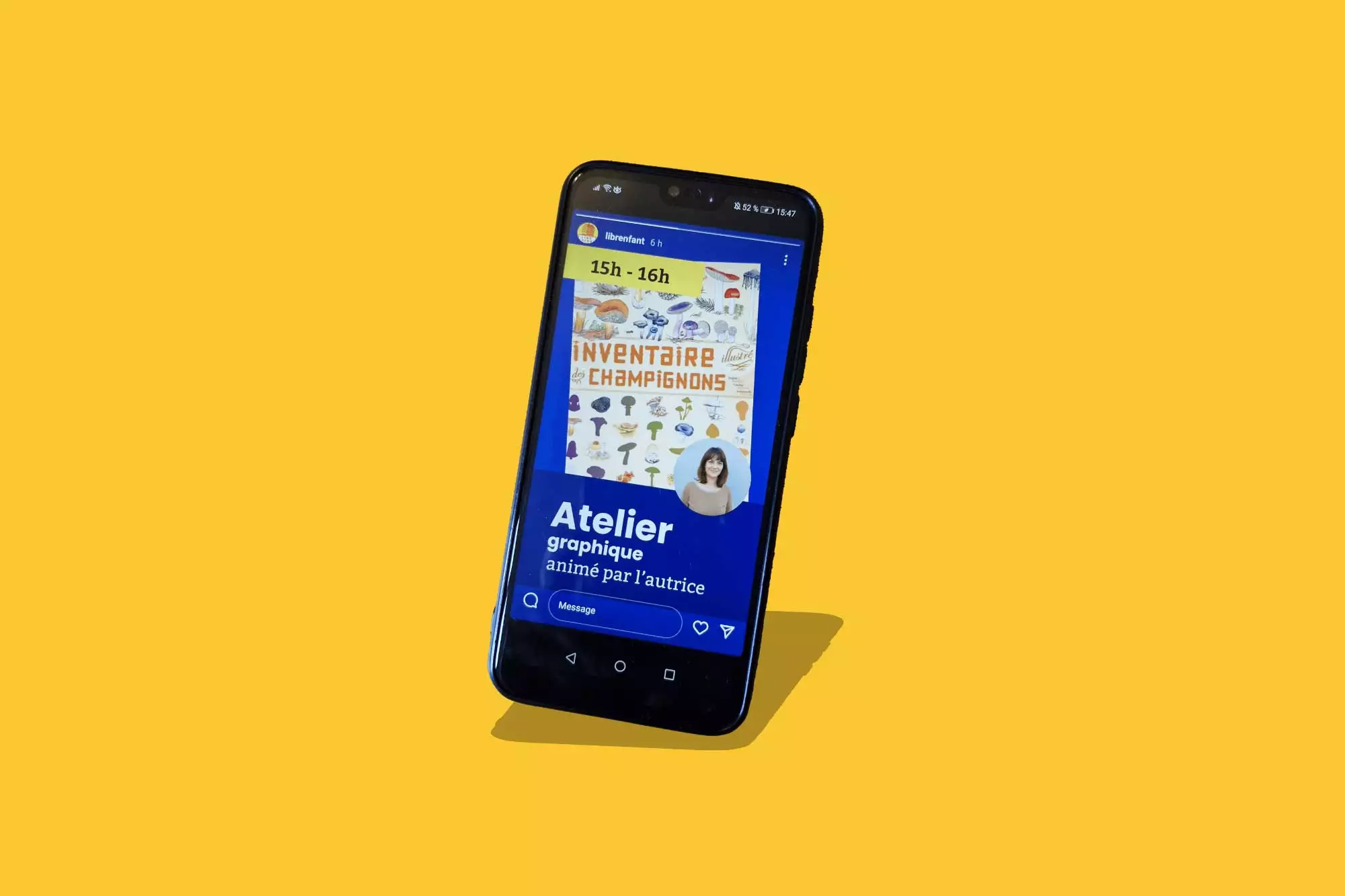 Accompagnement sur Instagram Librairie jeunesse Tours
